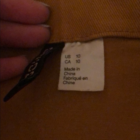 Denim mustard dress - Picture 5 of 9